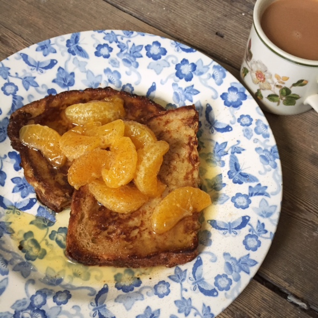 french toast orange