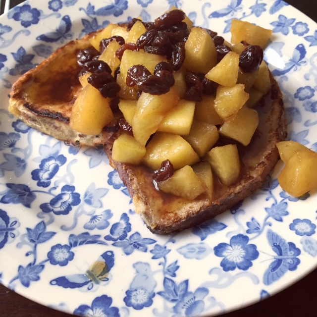 french toast apple