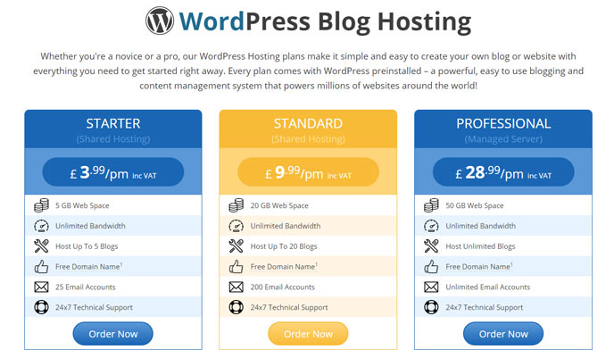 WordPress Blog Hosting