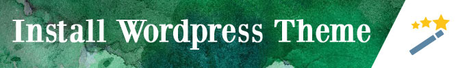 install wordpress theme
