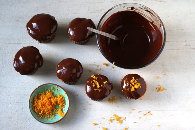 chocolate orange cupcakes