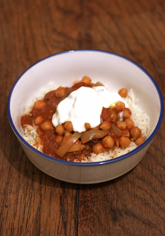 quick chicken curry
