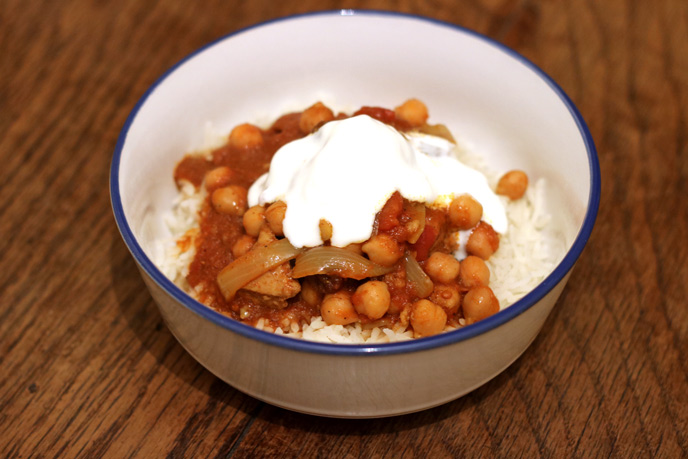 easy chicken curry