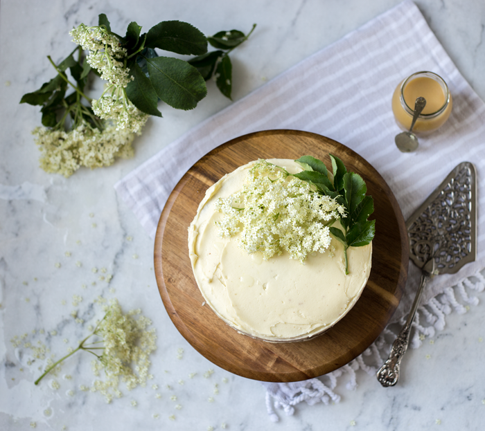 Elderflower and Lime Cake 